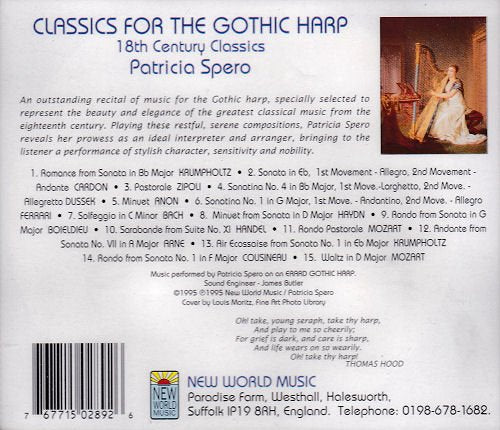 Classics for the Gothic Harp