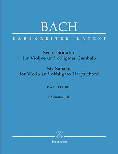 Bach: Violin Sonatas Nos. 1-3, BWV 1014-1016
