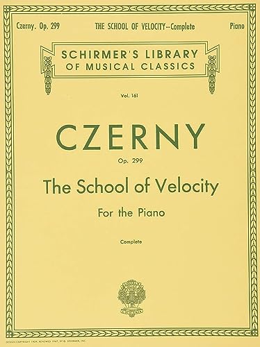 School of Velocity, Op. 299 (Complete)