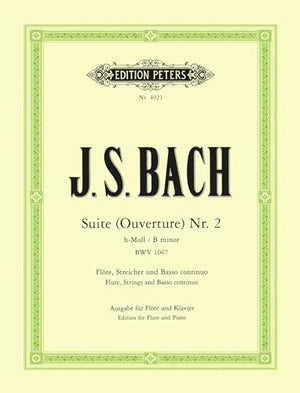 Orchestral Suite (Overture) No. 2 in B Minor BWV 1067 (Ed. for Flute and Piano)