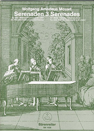 Wolfgang Amadeus Mozart-Serenades 3 K439b 3 Instruments-3 Instruments and