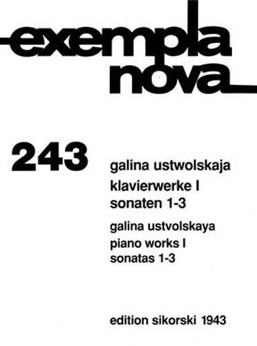 Galina Ustvolskaya-Klavierwerke-Piano