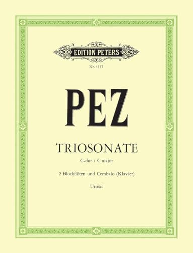 Trio Sonatas C major: Part(s) (Edition Peters)