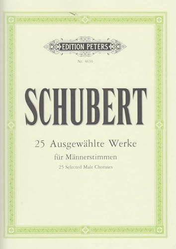25 Selected Male Choruses
