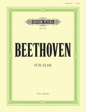 Beethoven: Für Elise WoO 59 for Piano (EP7097)