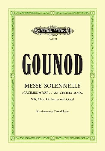 Messe Solennelle St Cecilia Mass (Vocal Score)