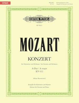 Clarinet Concerto in a K622 (Edition for Clarinet and Piano)