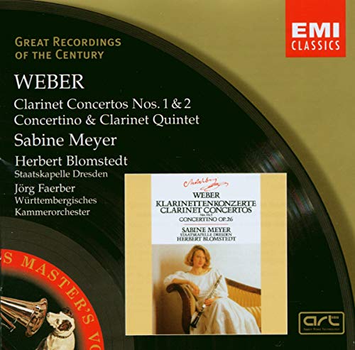 Weber : Clarinet Concertos 1 & 2/Concertino In E Flat/Clarinet Quintet