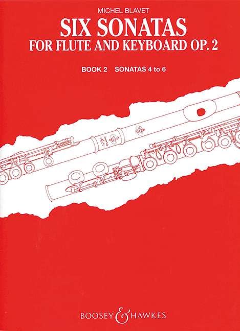 Six Sonatas: op. 2/4-6. Flute and Piano.