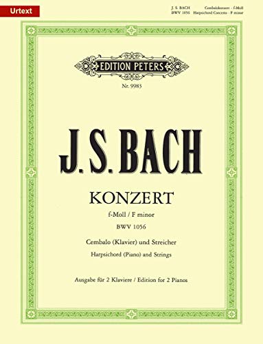 Concerto for Harpsichord (Piano), Strings and Basso Continuo No. 5 in F Minor