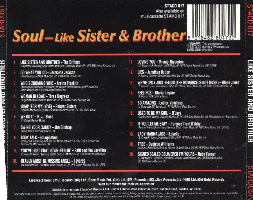 Soul Like Sister & Brother