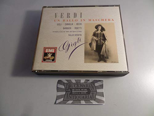 Verdi: Un Ballo in Maschera, with Beniamino Gigli.