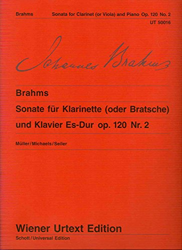 SONATE 2 ES OP.120 CLARINETTE