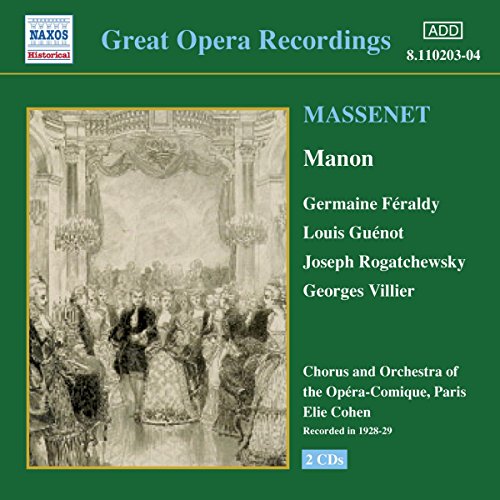 Massenet: Manon [Recorded 1928-29]