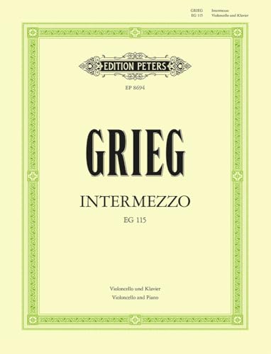 Intermezzo EG115 for Violoncello and Piano (Edition Peters)
