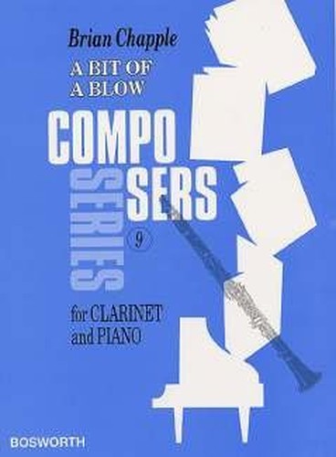 Brian Chapple: A Bit Of A Blow. Sheet Music for Clarinet, Piano Accompaniment