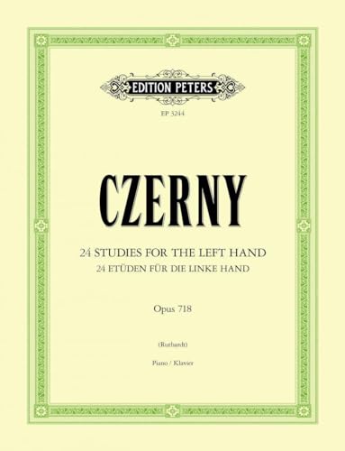 24 Studies for the Left Hand Op. 718