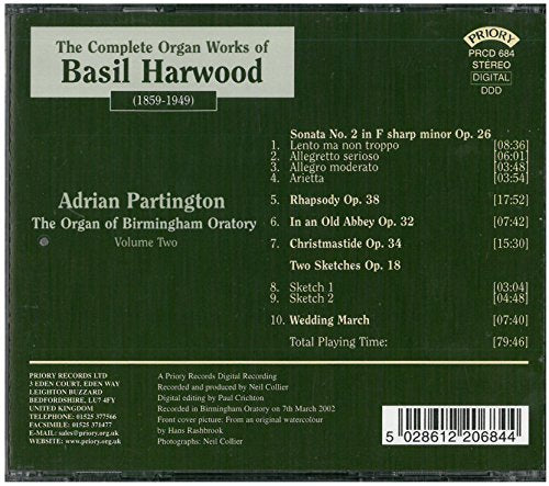 Complete Organ Works Volume 2 (Partington)