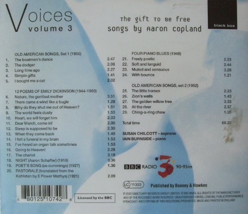 Voices 3 - Copland: The Gift To Be Free