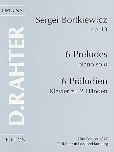 SIX PRELUDES OP. 13 PIANO