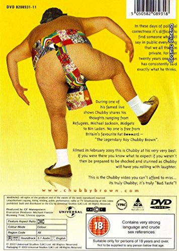Roy Chubby Brown: Bad Taste [DVD]