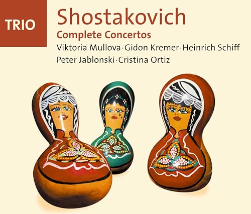 Shostakovich - Complete Violin,Cello & Piano Concertos / 3CD Set