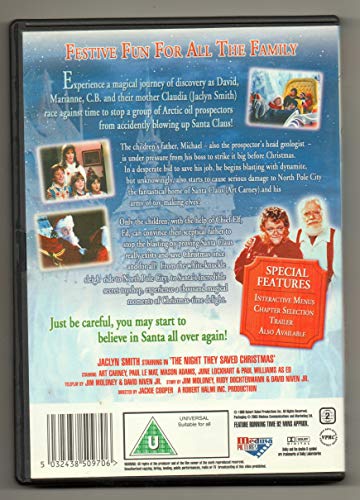 The Night They Saved Christmas [DVD]
