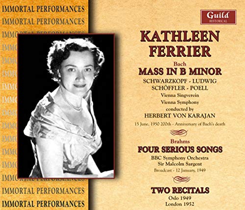 Singverein - Johann Sebastian Bach: Kathleen Ferrier