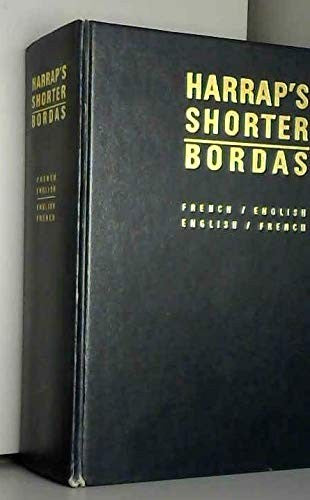 New Shorter French-English, English-French Dictionary