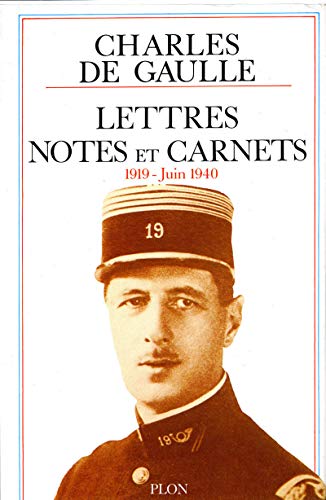 Lettres notes - tome 2 - 1919 juin 1940: 02
