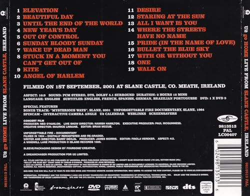 U2: Go Home - Live From Slane Castle [DVD]