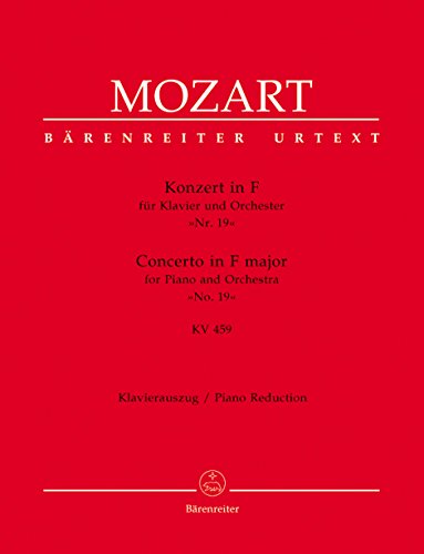 Concerto for Piano No.19 in F major K.459 (Two-Piano Reduction)