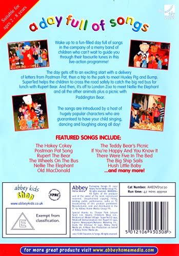 A Day Full Of Songs [DVD]