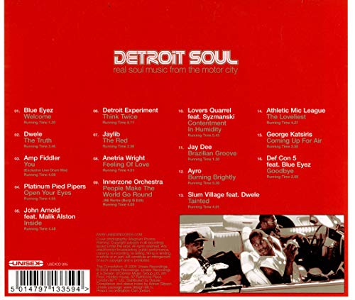 Detroit Soul - Real Soul Music From The Motor City