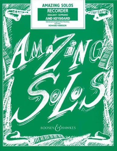 Amazing Solos: descant recorder and piano.