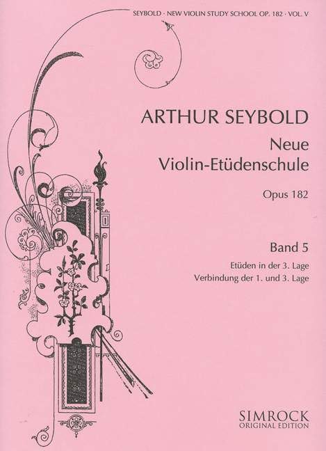 SEYBOLD - New Violin Study School Op.182 Vol.5 para Violin