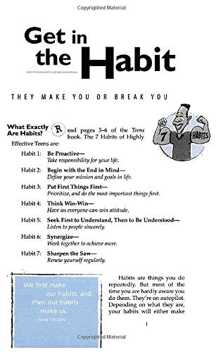 7 Habits Teens Workbook Us Edition