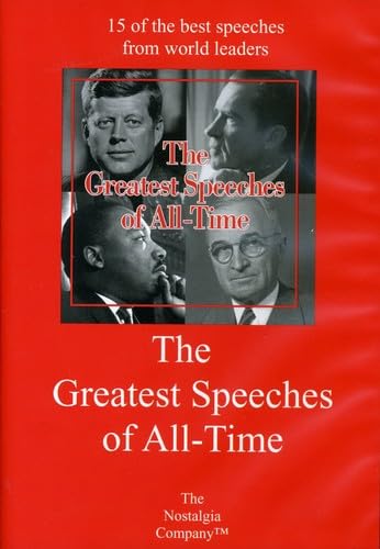 The Greatest Speeches Of All Time 1 [DVD]