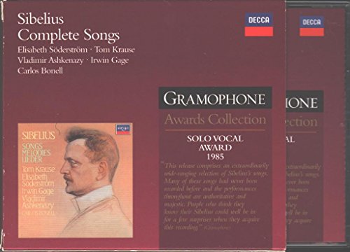 Sibelius - Complete Songs / 4cd box set
