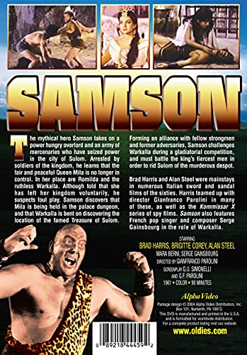 Samson (DVD) (1961) (All Regions) (NTSC) (US Import)