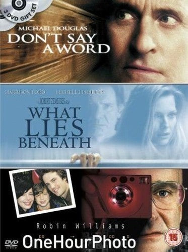 Don't Say A Word/One Hour Photo/What Lies Beneath [DVD]