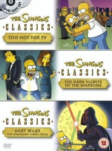The Simpsons Classics: Too Hot For TV / Dark Secrets / Bart Wars [DVD] [1990]
