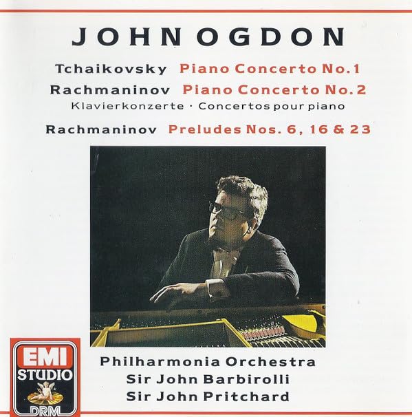 Piano Concertos by Rachmaninov (No2) & Tchaikovsky (No 1) - John Ogdon