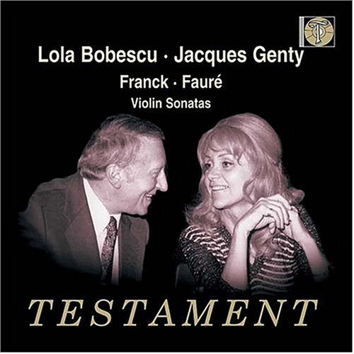 Violin Sonatas (Bobescu, Genty)