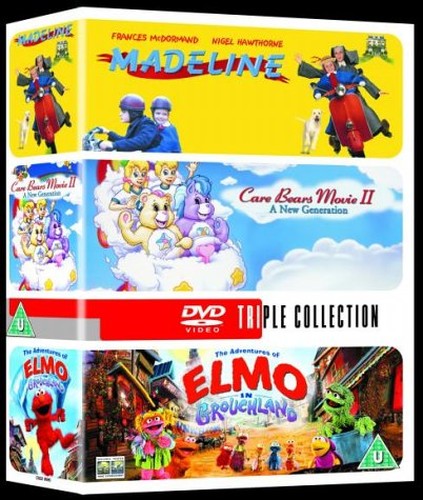 Madeline/Care Bears 2/Elmo In Grouchland [DVD]