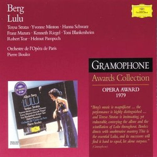 Lulu (Boulez, Paris Opera, Stratas, Minton, Schwarz, Mazura)