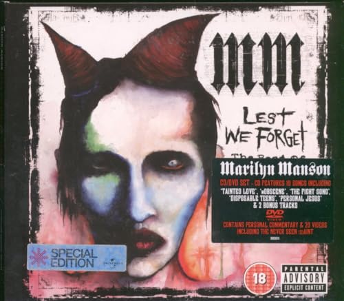Marilyn Manson - Lest We Forget (The Best of...) [CD + DVD]