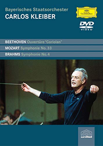 Carlos Kleiber - Beethoven Coriolan Overture, Brahms Symphony No. 4, Mozart Symphony No. 33, Munich