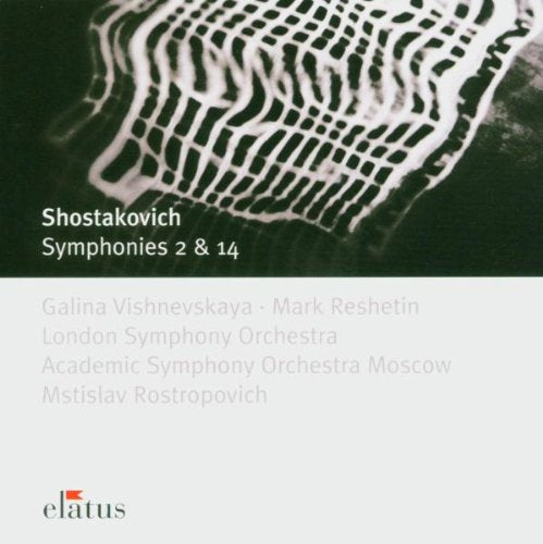 Shostakovich : Symphonies Nos 2 & 14 - Elatus