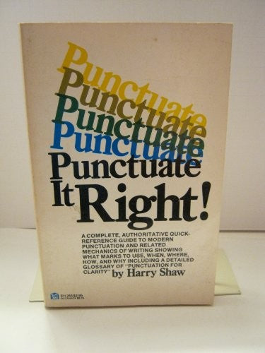 Punctuate it Right
